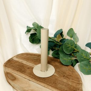 Kerzenständer beige klein