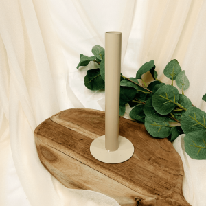 Kerzenständer beige groß