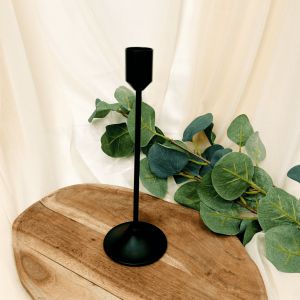 Kerzenständer Schwarz matt groß