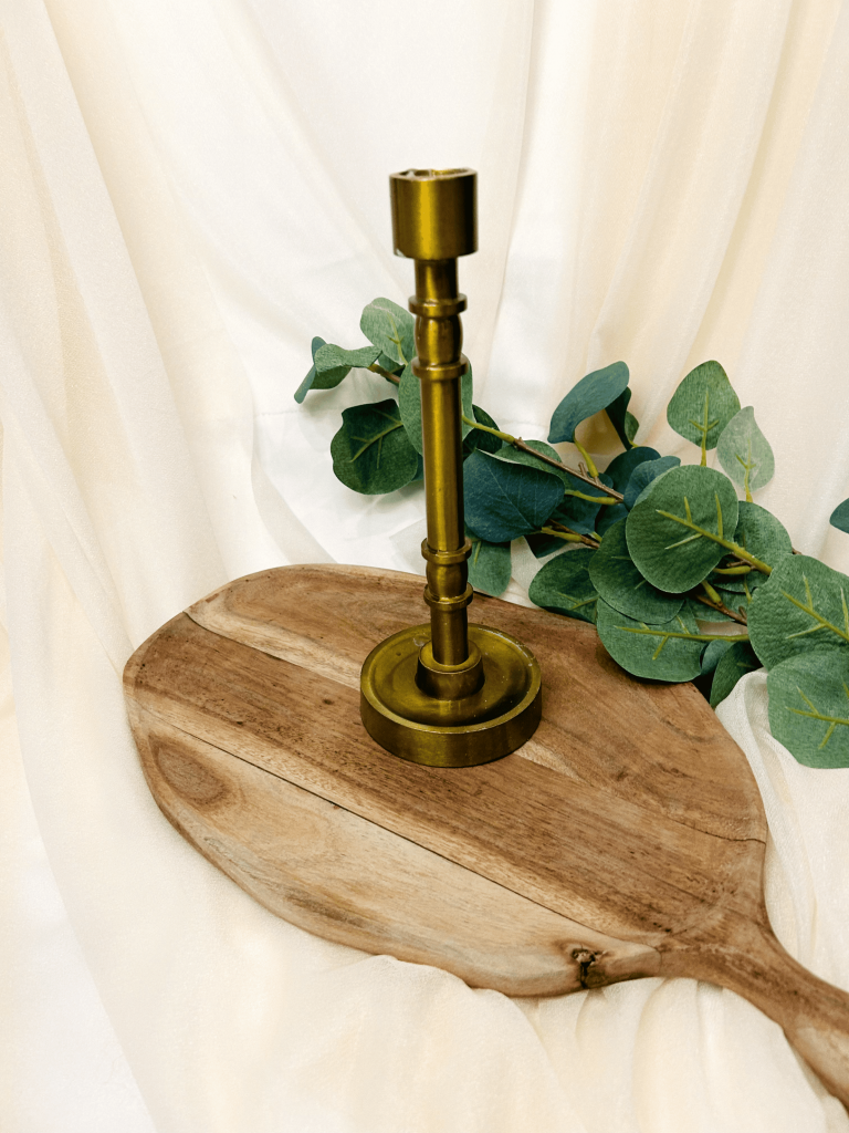 Kerzenständer gold