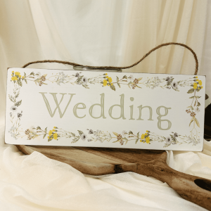 Wedding Schild