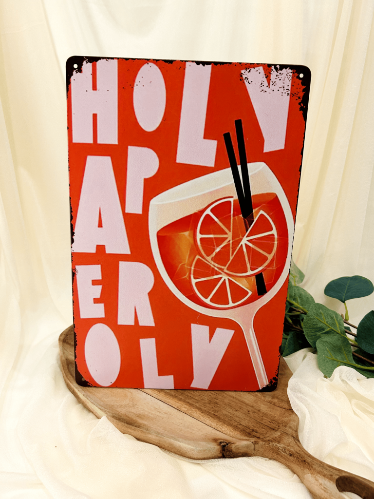 Aperol Schild
