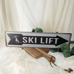 Ski Lift Schild