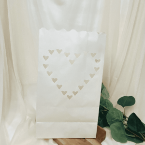 Windlicht Papier groß