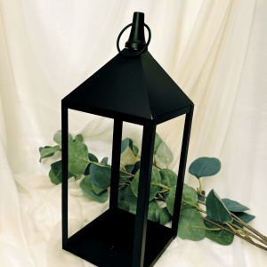 Laterne schwarz klein
