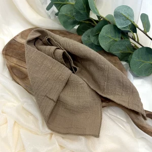 Stoffservietten braun