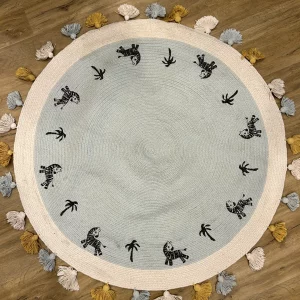 Kinderteppich rund