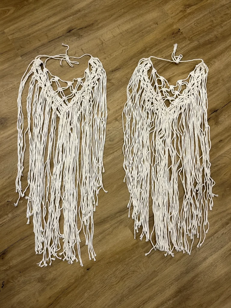 Makramee Stuhl Set