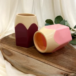 Stift Vase verschiedene Farben