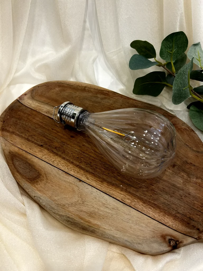 Solar Lampe Tropfenform
