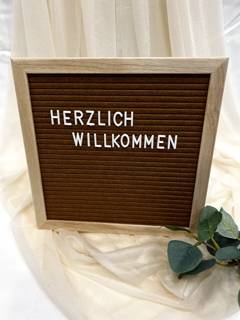 Stecktafel Filz