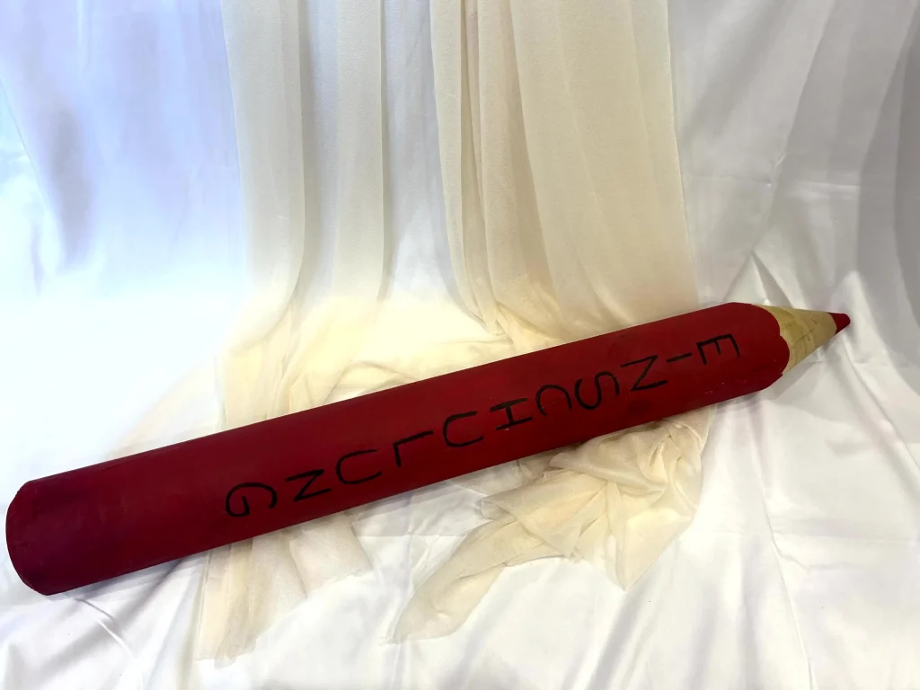 Holzstift rot
